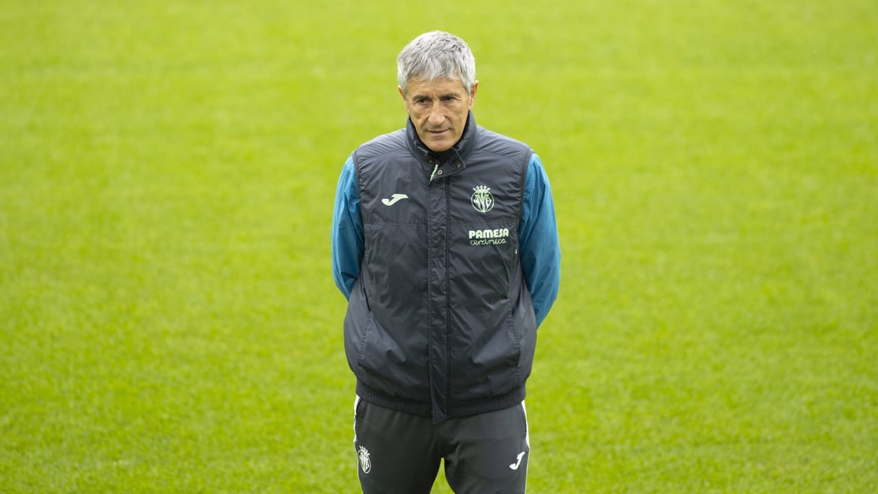 Setién se sincera sobre su futuro y el del Villarreal