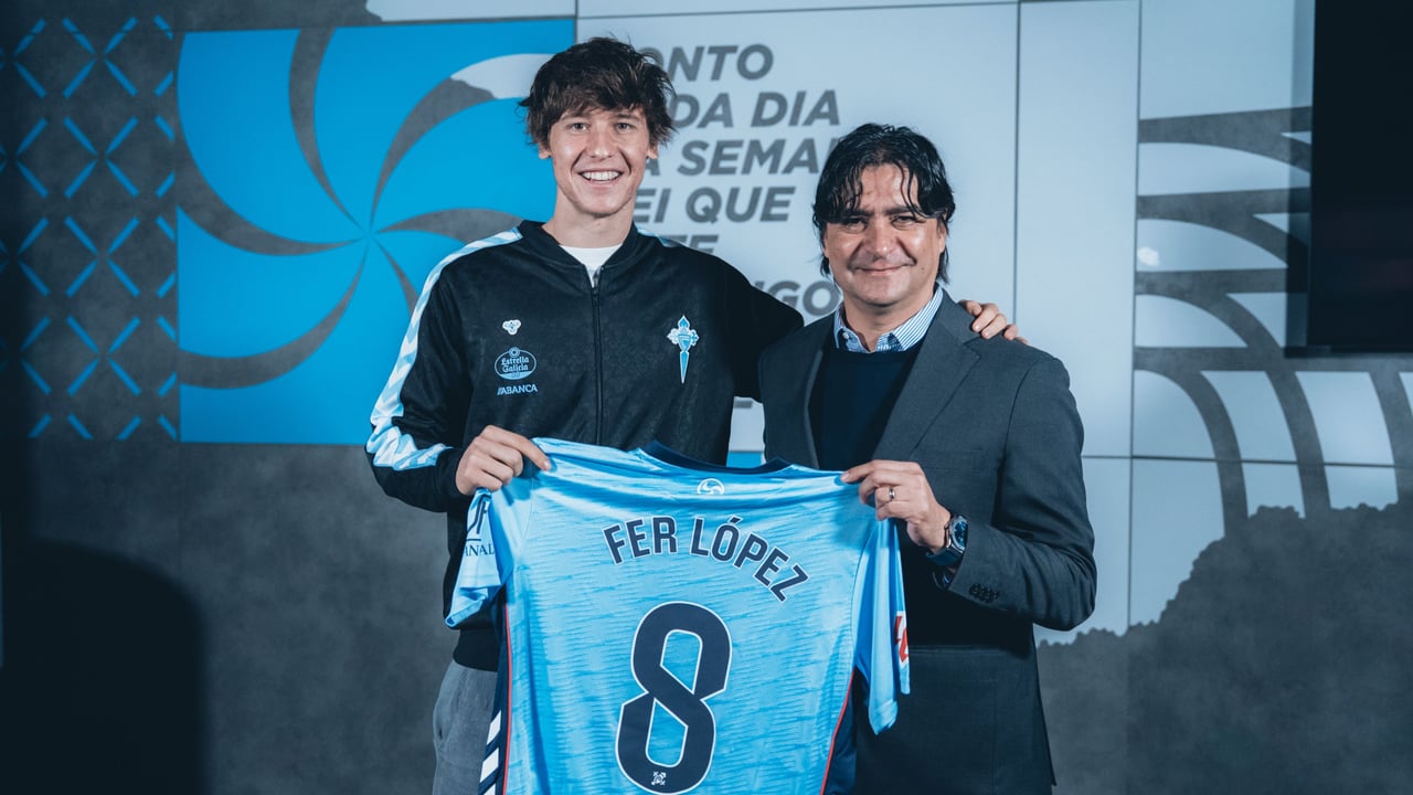 Fer López rechazó ofertas por volver al RC Celta: "Hubo ofertas de España, de Italia y de Francia"