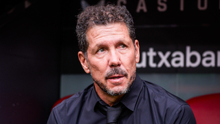 Simeone, entrenador del Atlético de Madrid, habla del "tema de Julián"