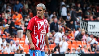 La emoción y la sorpresa de Griezmann por la ovación de Mestalla
