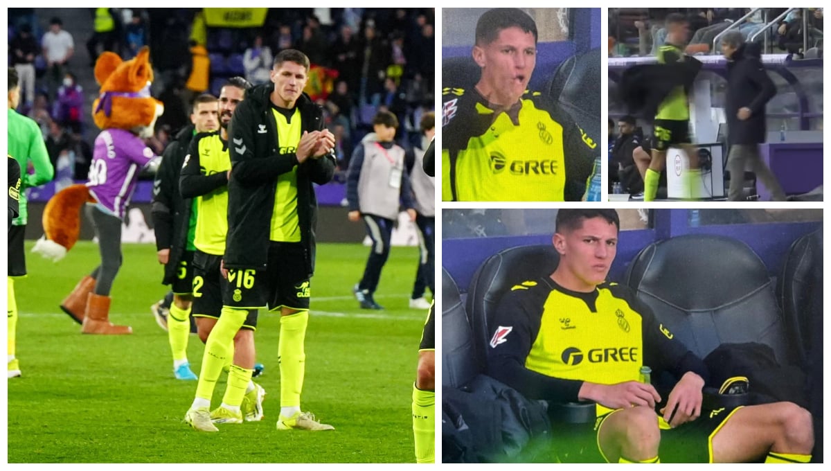 El expresivo enfado de Sergi Altimira, otra vez señalado en el Betis