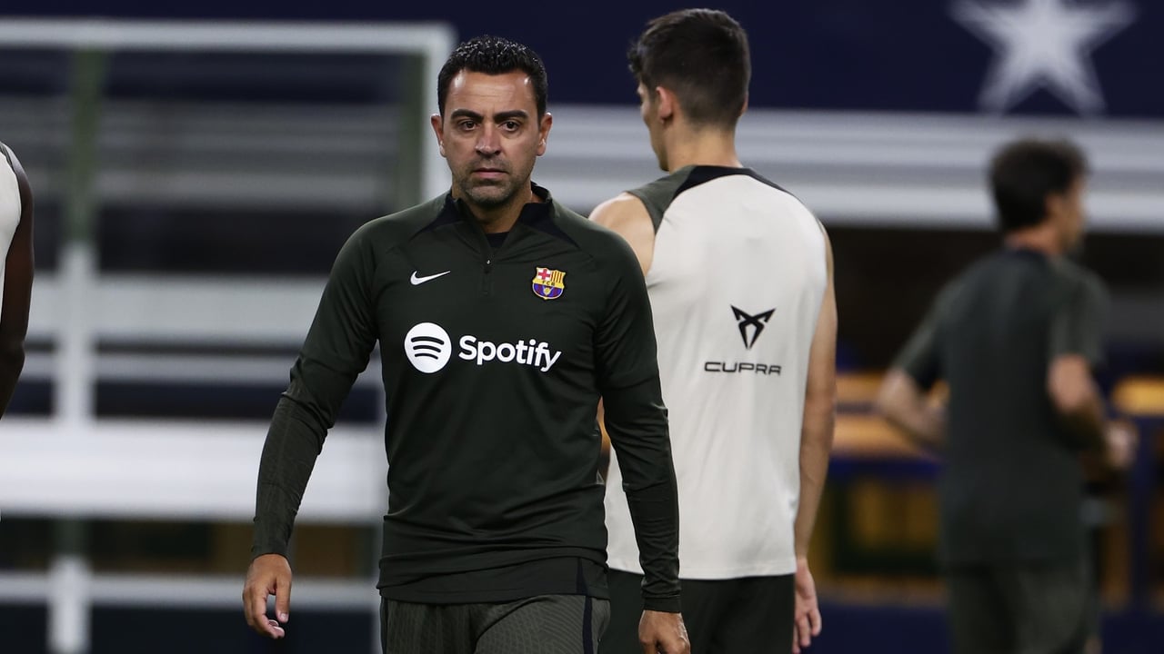 Pique entre Xavi y Bordalás antes del Getafe - Barcelona