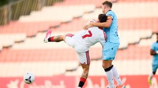 Sevilla 2-1 Ceuta: Peque y Miguel Sierra se reivindican ante la portería contraria