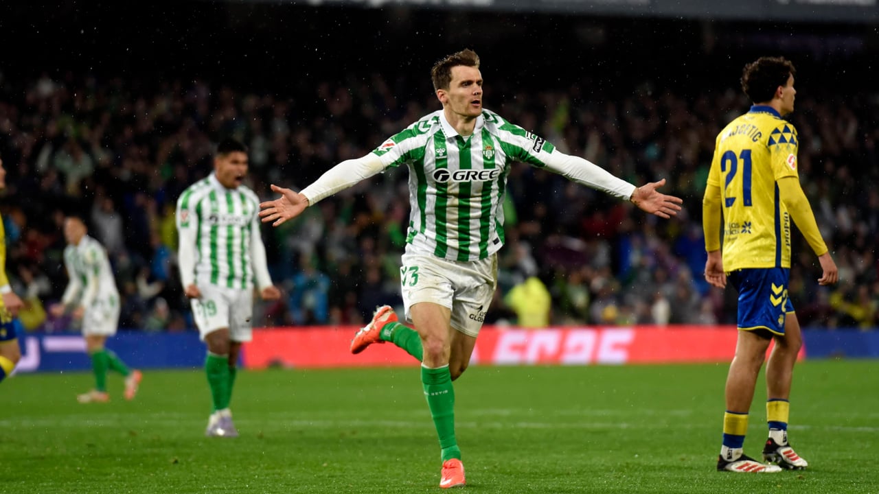 Real Betis 1-0 UD Las Palmas: Diego Llorente marca el camino a Europa
