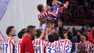 La emoción de Griezmann en su adiós del Metropolitano: "Me duele la cabeza de tanto llorar"