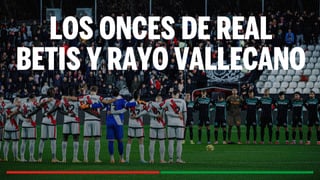 Alineaciones Betis - Rayo: Alineación posible de Real Betis y Rayo Vallecano en la jornada 25ª de LaLiga EA Sports