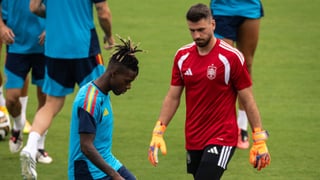El Athletic llama a filas a Unai Simón, Laporte y Nico Williams
