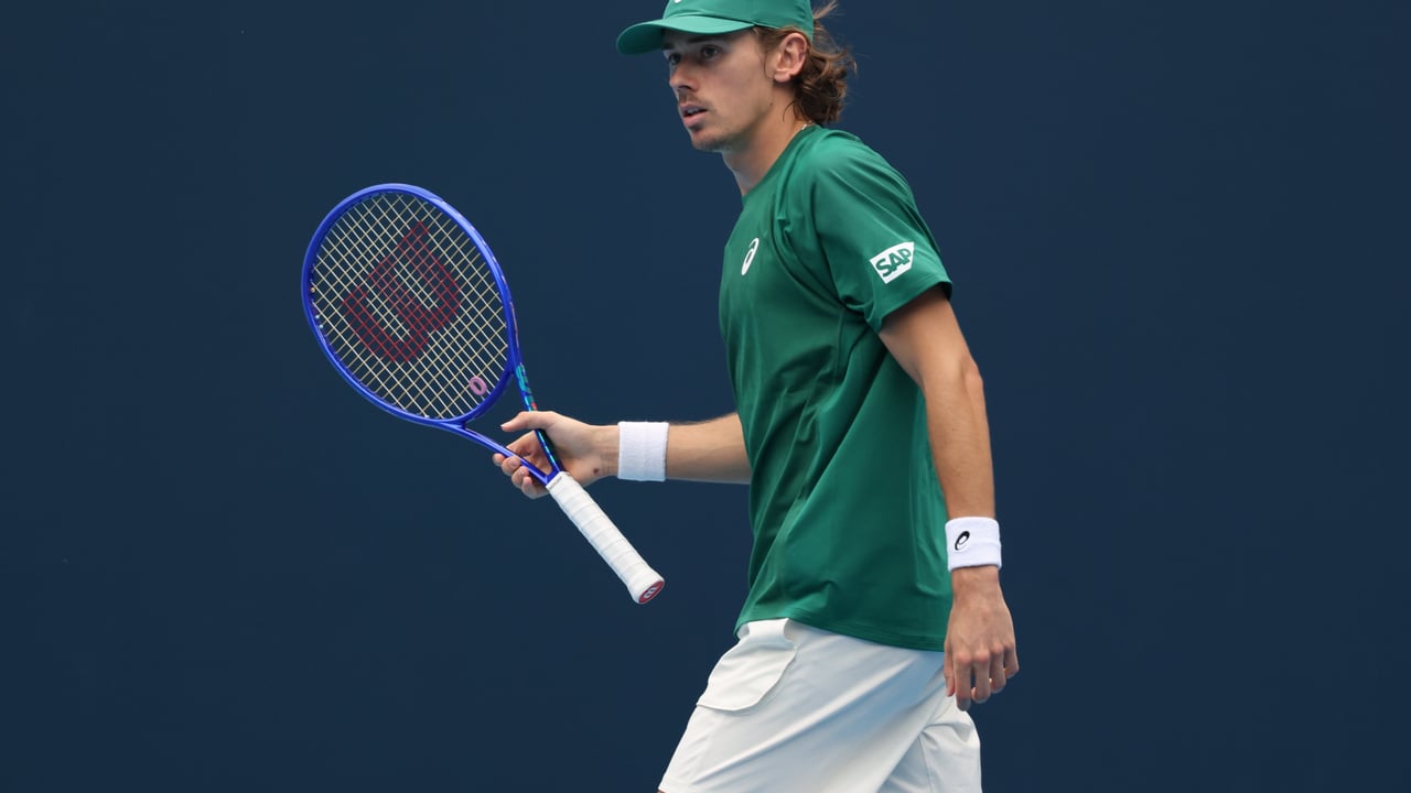 Álex de Miñaur, el aspirante inesperado al Open de Australia