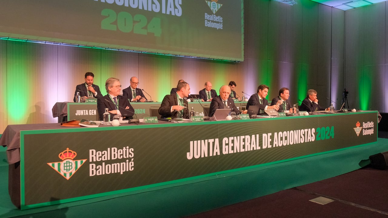 La situación económica que el Real Betis expondrá en la Junta de Accionistas de diciembre