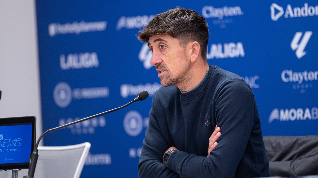 Pablo Hernández se siente cómodo en el liderato, pero avisa del peligro del Girona