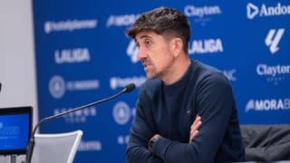 Pablo Hernández se siente cómodo en el liderato, pero avisa del peligro del Girona