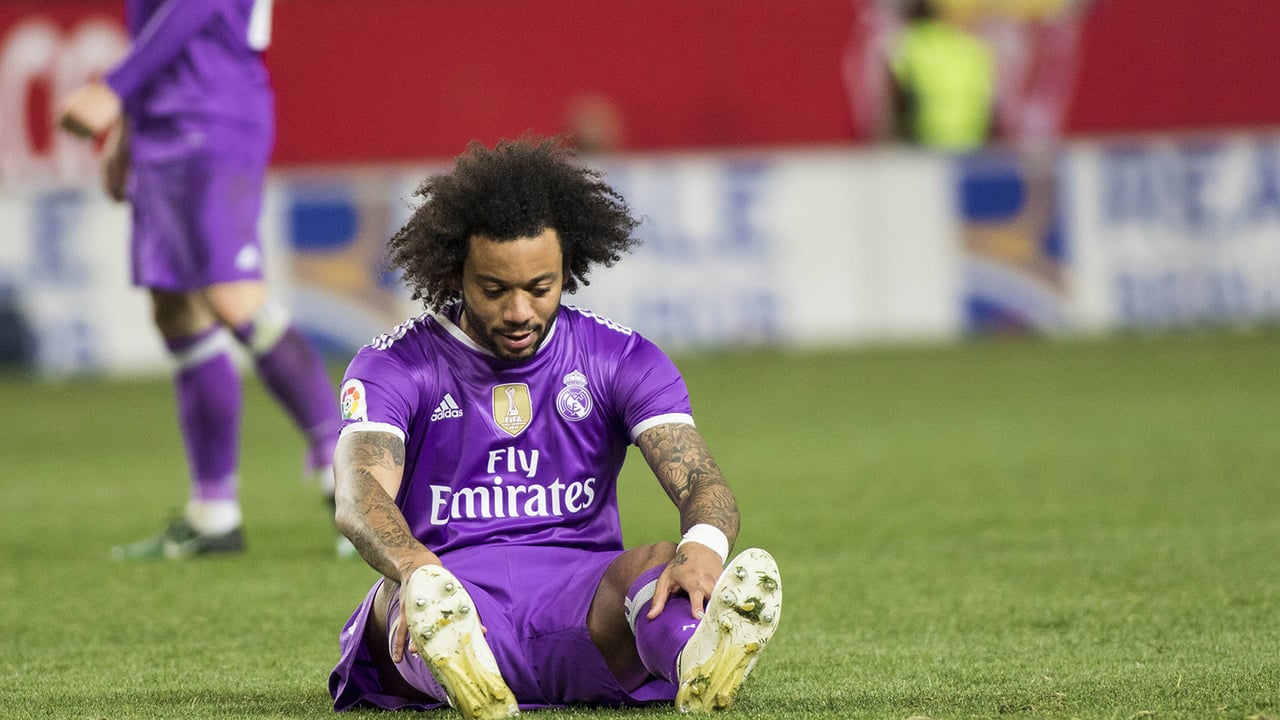 Marcelo se olvida del Santiago Bernabéu y señala al Sánchez-Pizjuán como "el mejor estadio del mundo": "Allí me decían de todo"