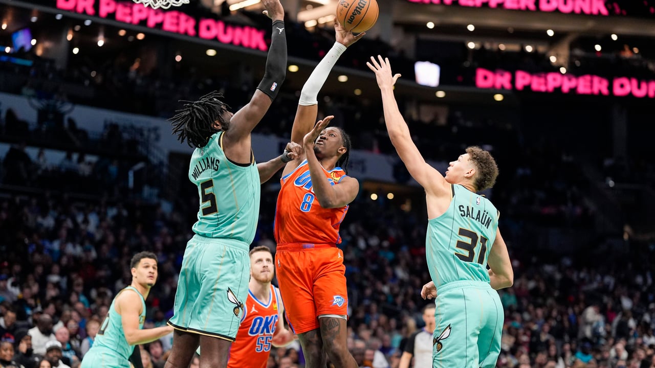 Los Grizzlies pagan caro la baja de Santi Aldama ante unos imparables Thunder