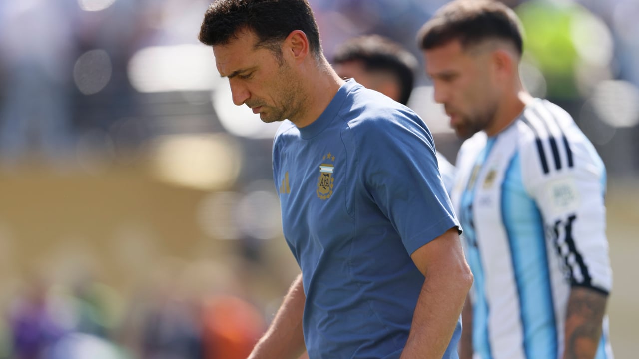 Scaloni defiende a Argentina tras la final: "Cuando dejás todo dentro de la cancha, es difícil reprochar algo"