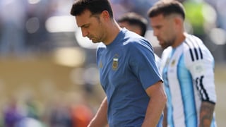 Scaloni defiende a Argentina tras la final: "Cuando dejás todo dentro de la cancha, es difícil reprochar algo"