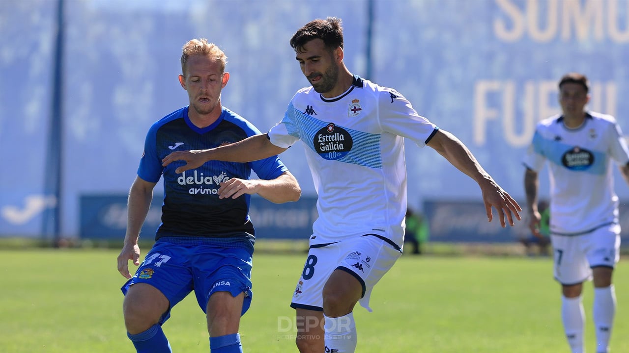 El Deportivo se deja remontar en Fuenlabrada y la afición explota