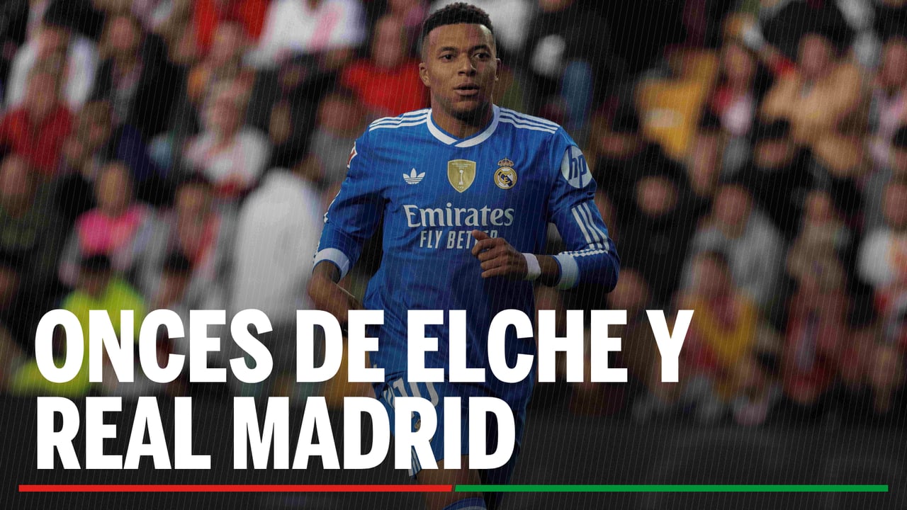 Alineaciones Elche - Real Madrid: Alineación de Elche y Real Madrid en el partido de la jornada 13 de LaLiga