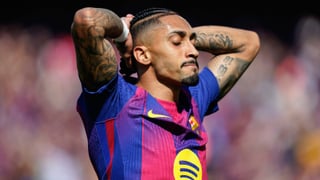 Golpe para el Barcelona: confirmada la lesión de Raphinha, que apunta a perderse la Champions