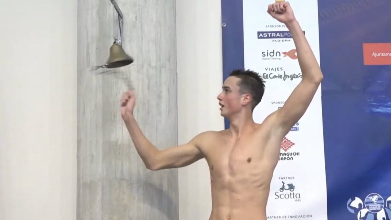 El andaluz carlos Garach, nueva estrella de la natación española
