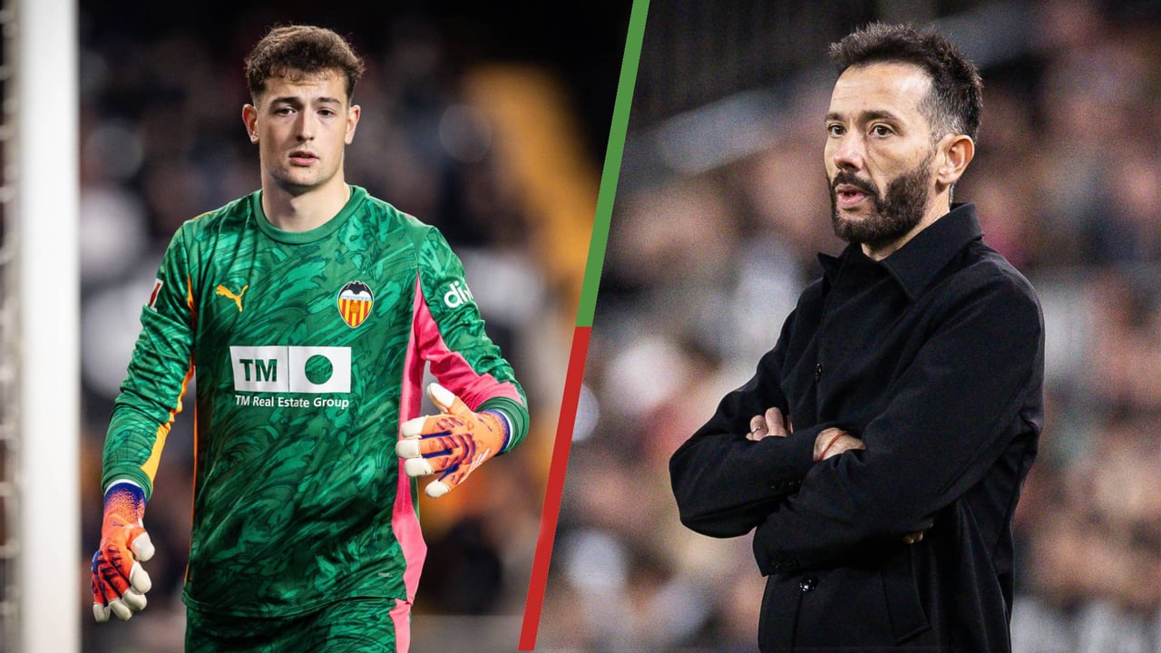 Agirrezabala despeja cualquier duda en el Valencia: "Por supuesto que estamos con Corberán"