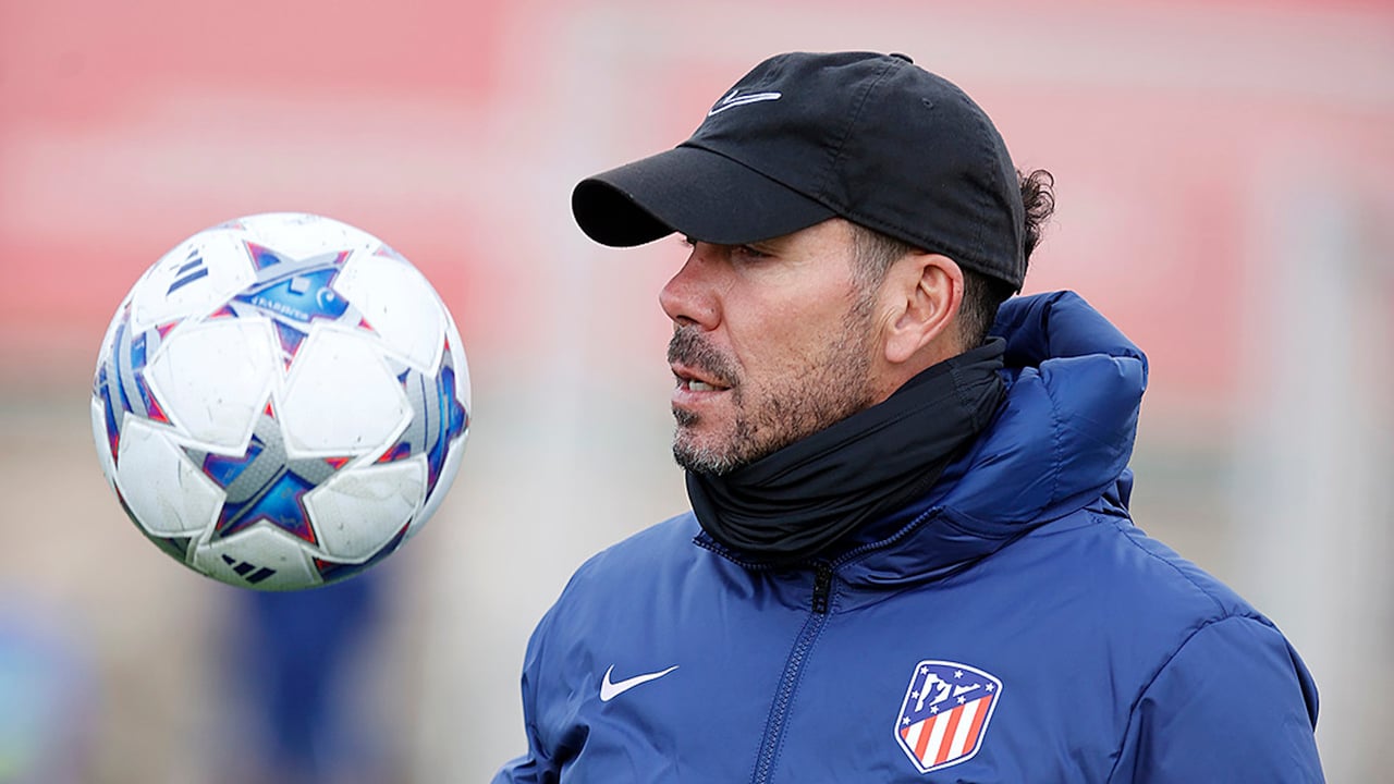 Simeone sorprende al ser preguntado por el sustituto de Samu Lino en el duelo de Champions League