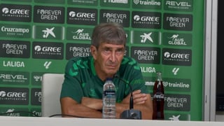 Pellegrini señala a la dirección deportiva del Betis: "Ya dije mi opinión y no ha cambiado" 