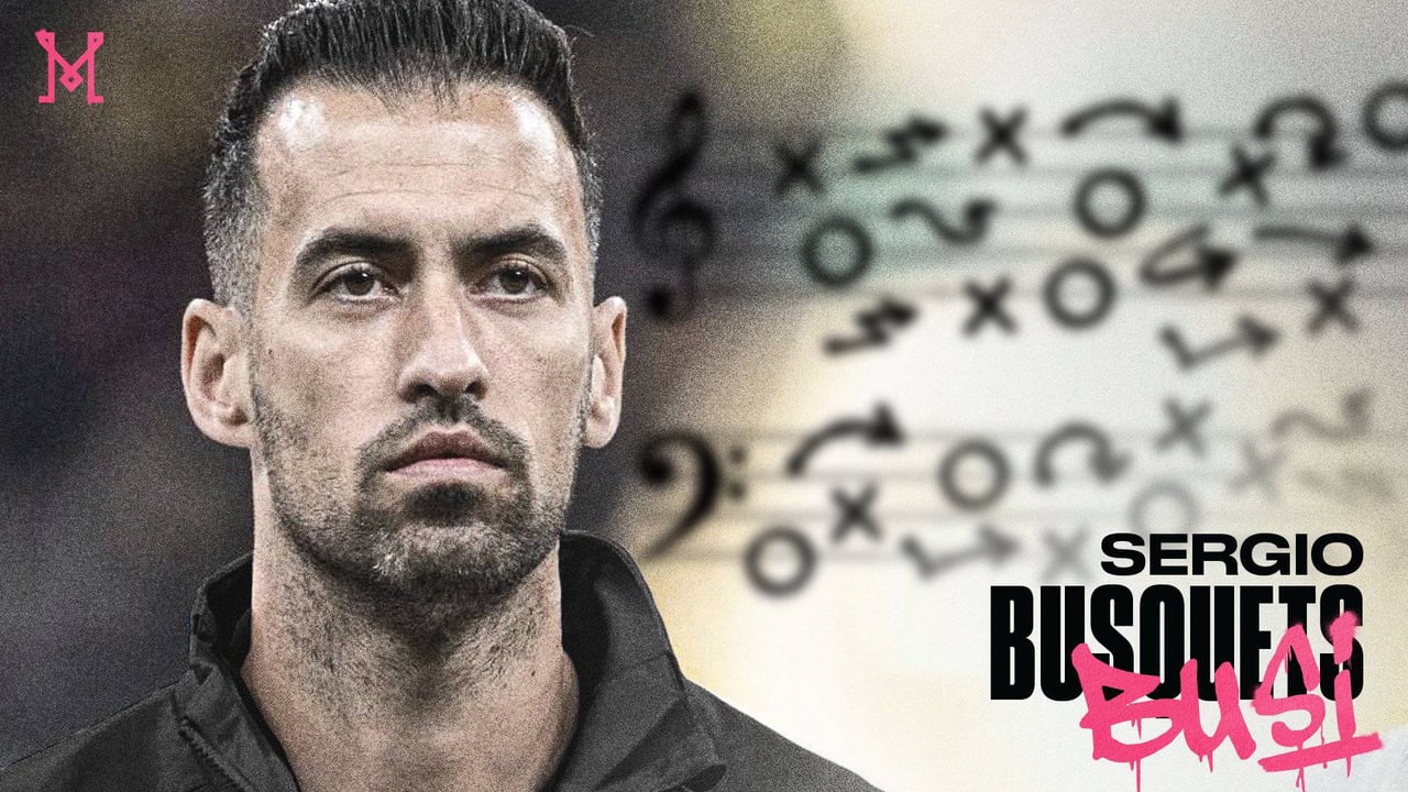 Sergio Busquets ya es compañero de Messi en el Inter Miami