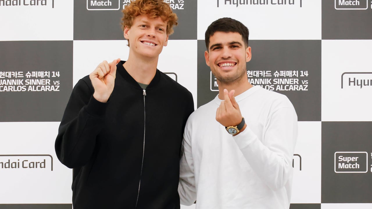 Resultados diferentes, mismo caché para Alcaraz y Sinner