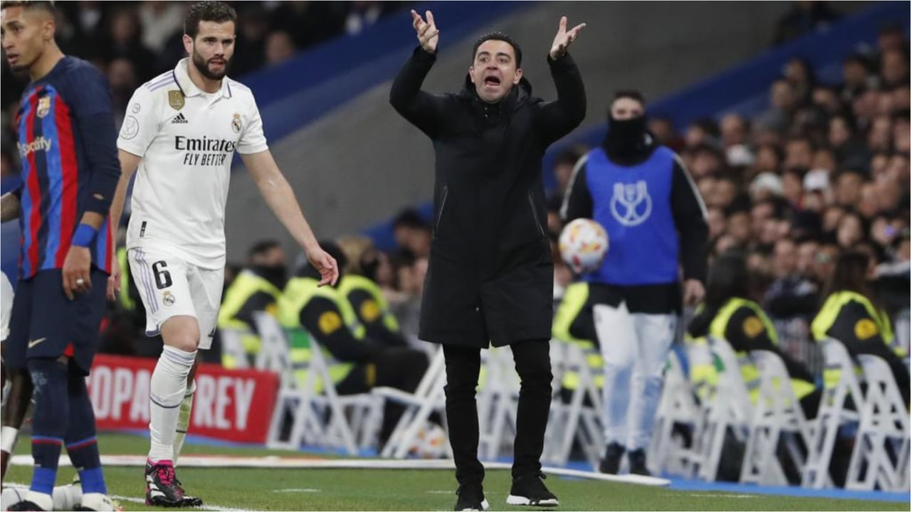 Xavi, sorprendido y muy crítico con la posesión en 'El Clásico' de Copa del Rey