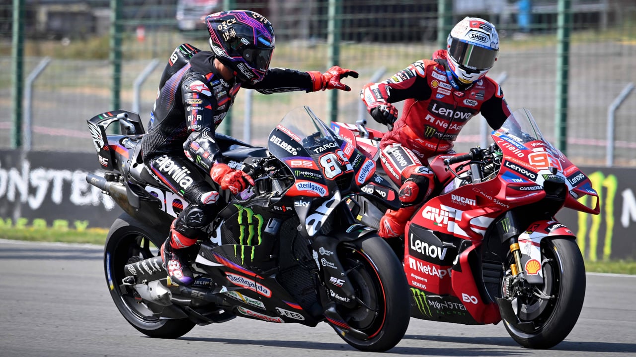 El Mundial de MotoGP va cogiendo acento español otra vez: Marc Márquez firma otra obra de arte y Jorge Martín cumple
