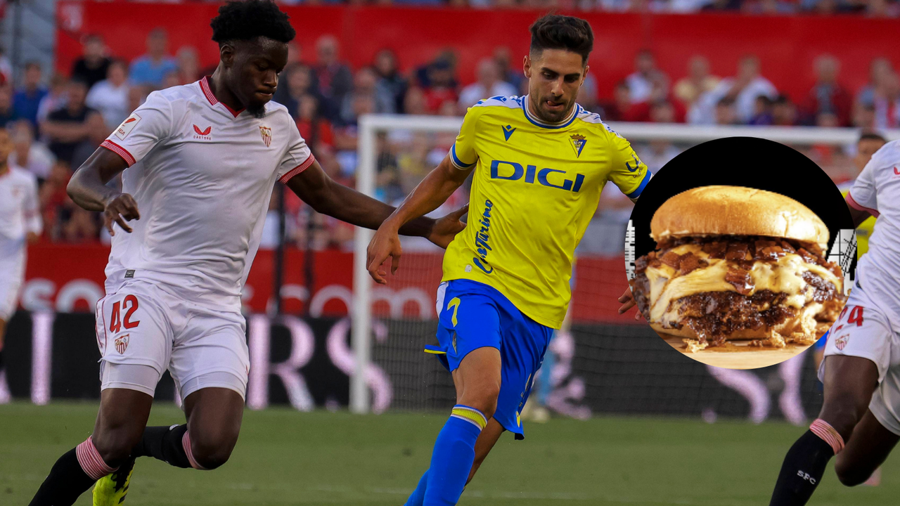 El Sevilla y el Cádiz, unidos por las hamburguesas