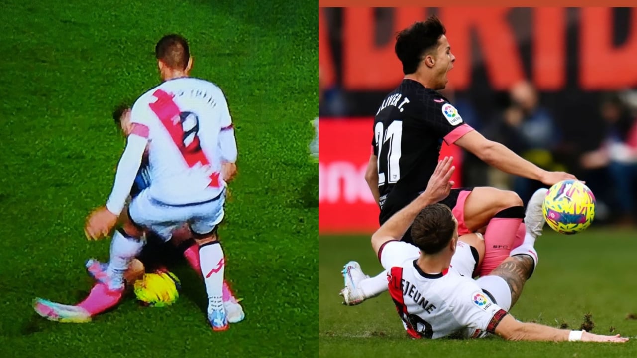 Las dos polémicas arbitrales que perjudicaron al Sevilla y la prueba de Óliver Torres