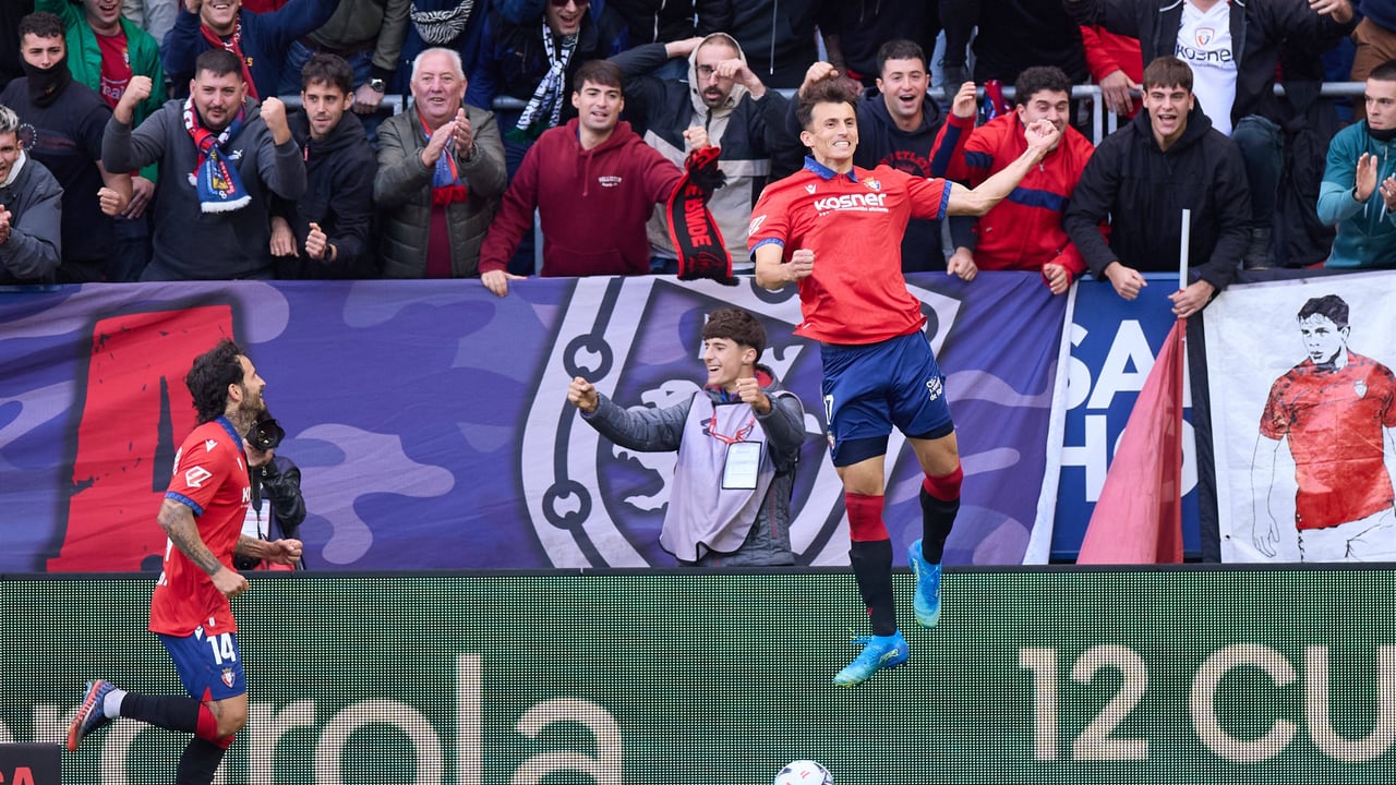 Osasuna 2-0 Racing: Arrasate devuelve la alegría a El Sadar