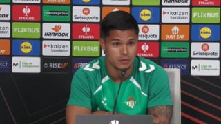 Cucho, motivadísimo tras su ascenso en el Euro Betis: "El del Braga es el partido más importante de mi vida"   