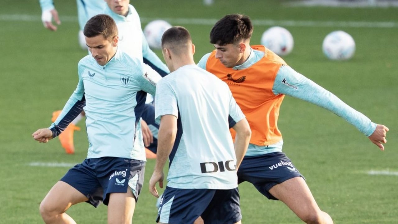 Conjura y una baja más en el entrenamiento del Athletic