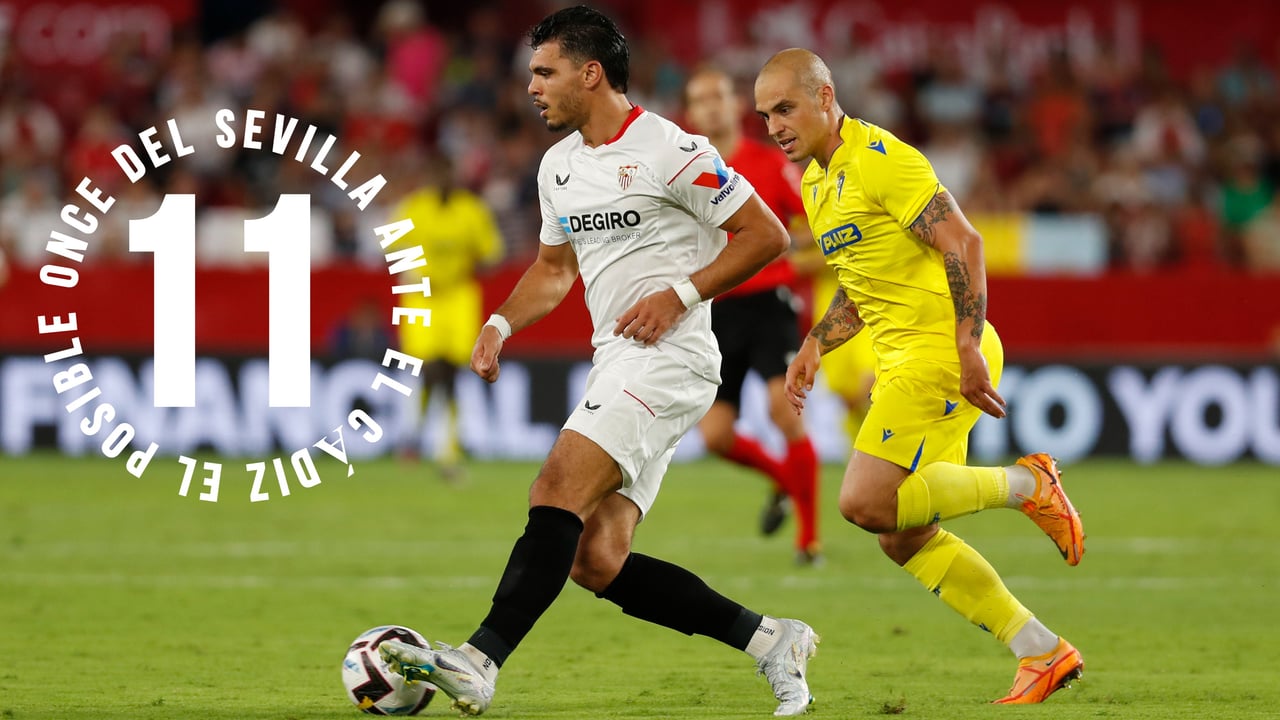 El rol de Rekik, la gran duda de Sampaoli en el posible once del Sevilla ante el Cádiz