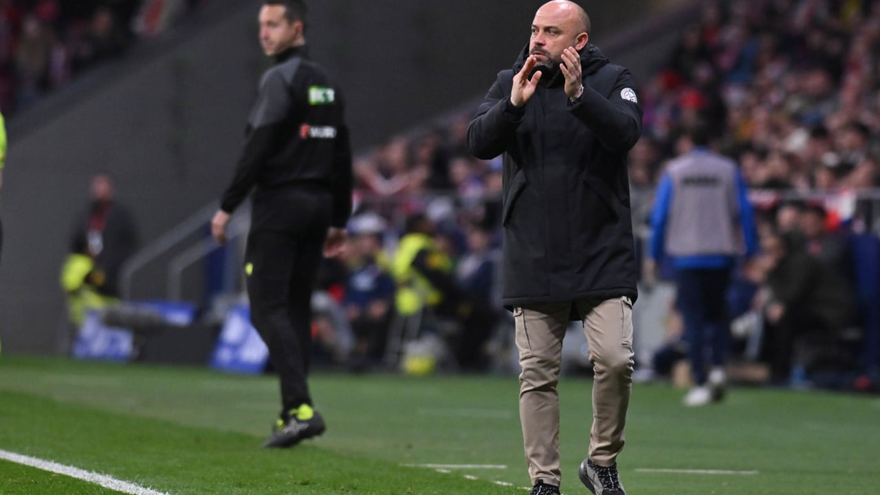 Manolo González, tras la derrota en el Metropolitano: "Si cada vez que te llegan es gol tienes un problema"