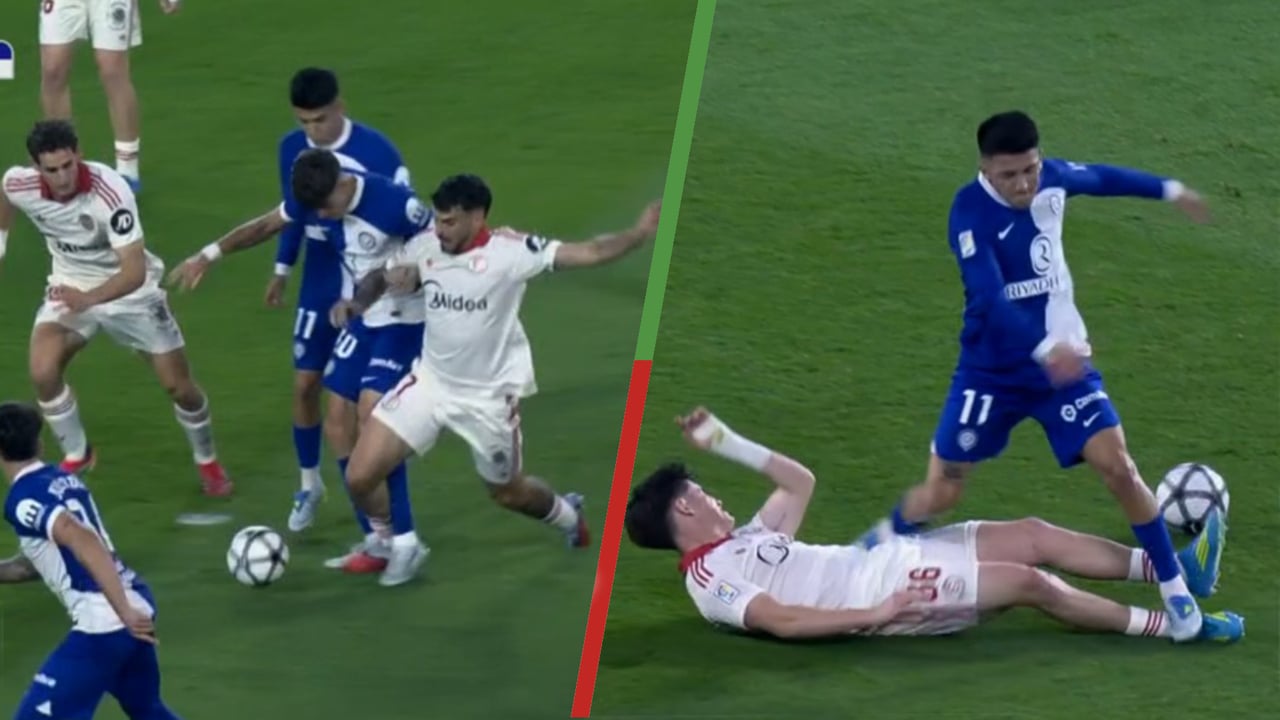 El audio del VAR en el penalti sobre Isaac Romero y el pisotón de Almada a Oso: polémica en el Sevilla FC - Atlético de Madrid