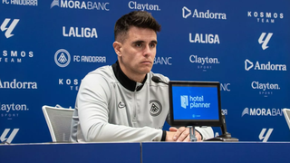 Carles Manso asume el momento del Andorra en Segunda división: "Es lo que nos toca"