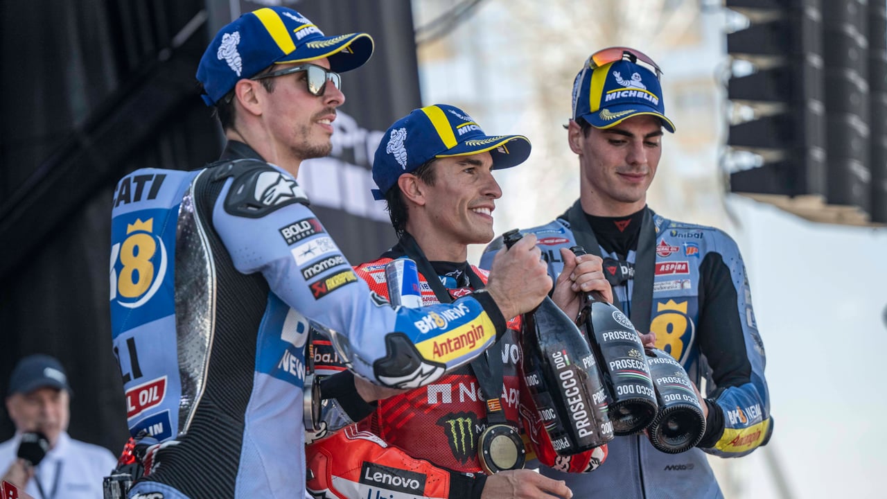 La guerra en Ducati entre Marc Márquez y Bagnaia da paso a la de Álex Márquez y Aldeguer en Gresini