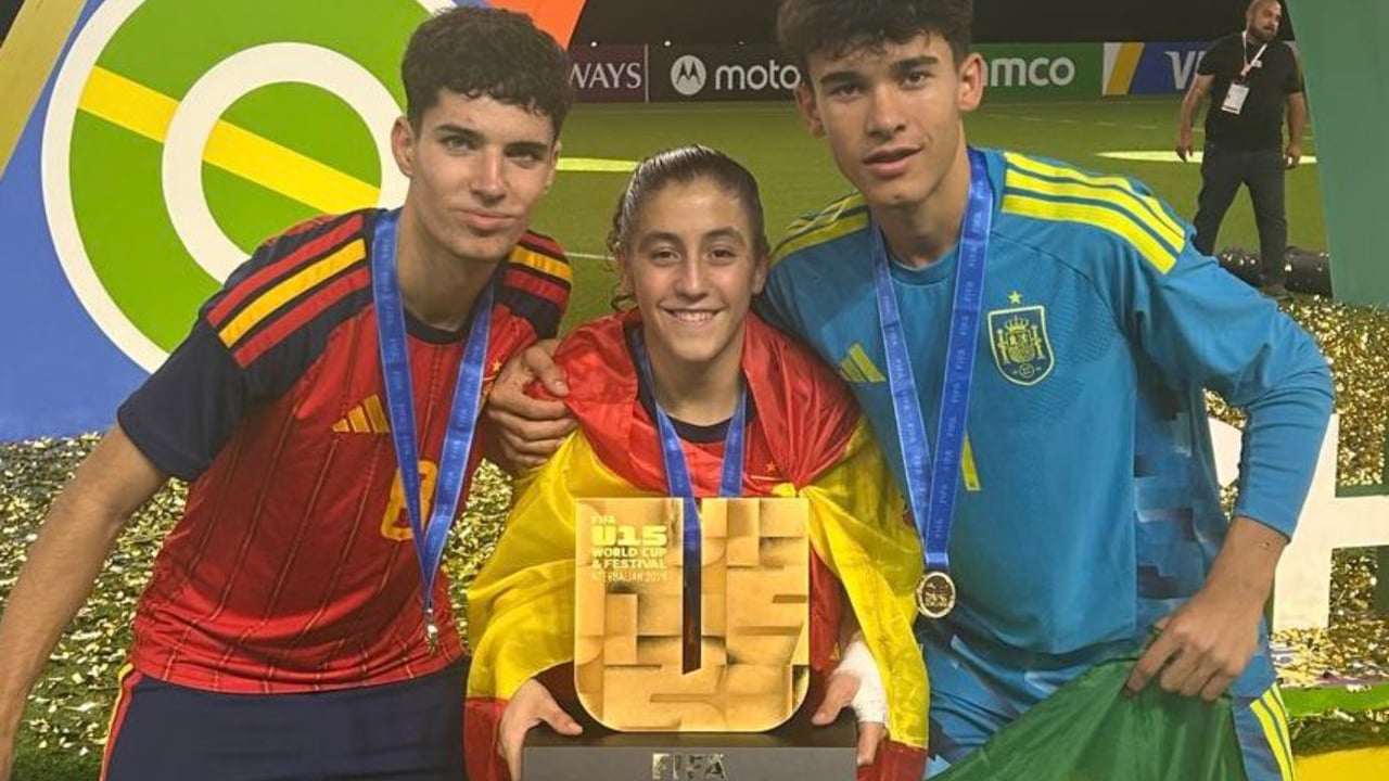 Las perlas del Betis convierten a España en campeona del mundo: golazos de Tiago Polo y Bruno Fernández en la gran final del Mundial sub 15 de la FIFA