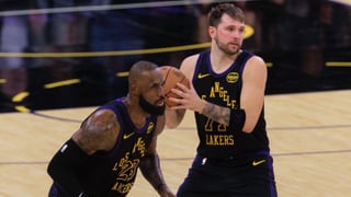 Luka Doncic renuncia en el último momento y LeBron James no se lo explica: "Hay que preguntarle qué vio"
