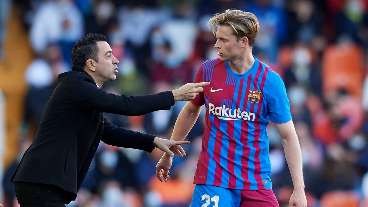 El reencuentro de Xavi con De Jong fuera del Barcelona: "Me sorprendió un poco, pero alegré"