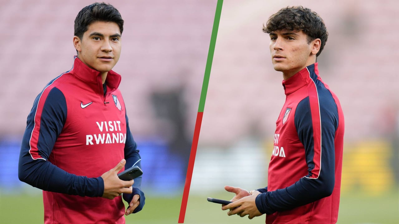 Obed Vargas y Rodrigo Mendoza, del Atlético de Madrid, opciones para enero