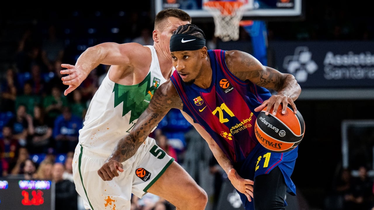 Palos para Barça y Baskonia en la fiesta del Valencia Basket
