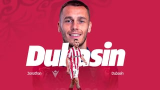 Osasuna anuncia la incorporación de Dubasin procedente del Real Sporting