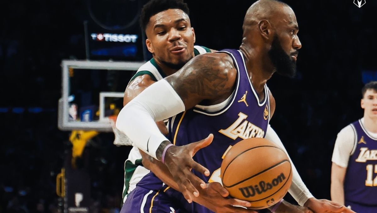 Antetokounmpo agranda el problema de Luka Doncic con los Lakers