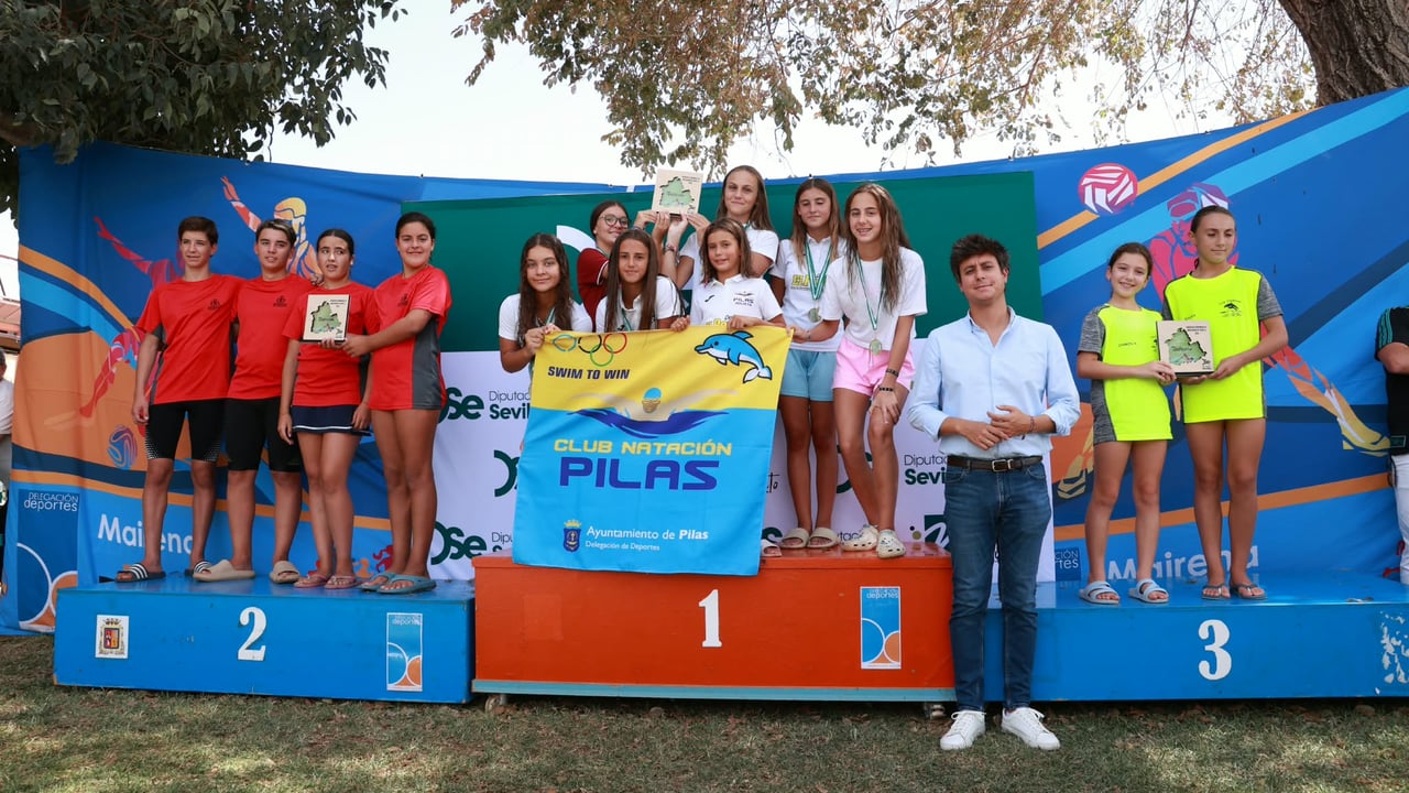 El valor integrador del deporte, una de las claves de la clausura del Circuito Provincial de Natación de Verano