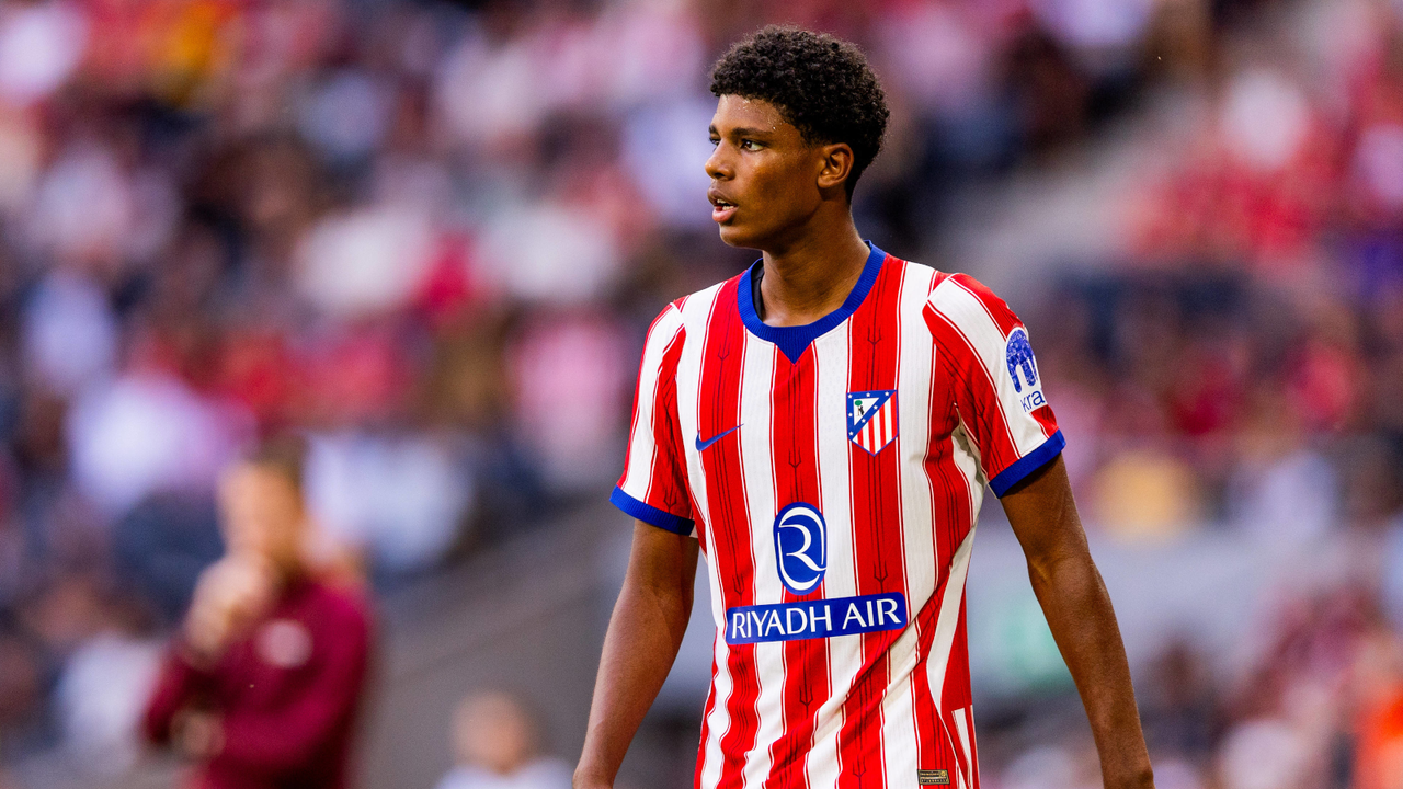 Jorge Domínguez, el último descubrimiento del Atlético de Madrid de Simeone, emocionado: "No voy a olvidar este momento"