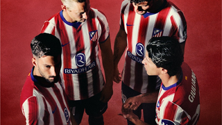 La nueva primera equipación del Atlético de Madrid: del homenaje a rayas rojiblancas al detalle de Neptuno